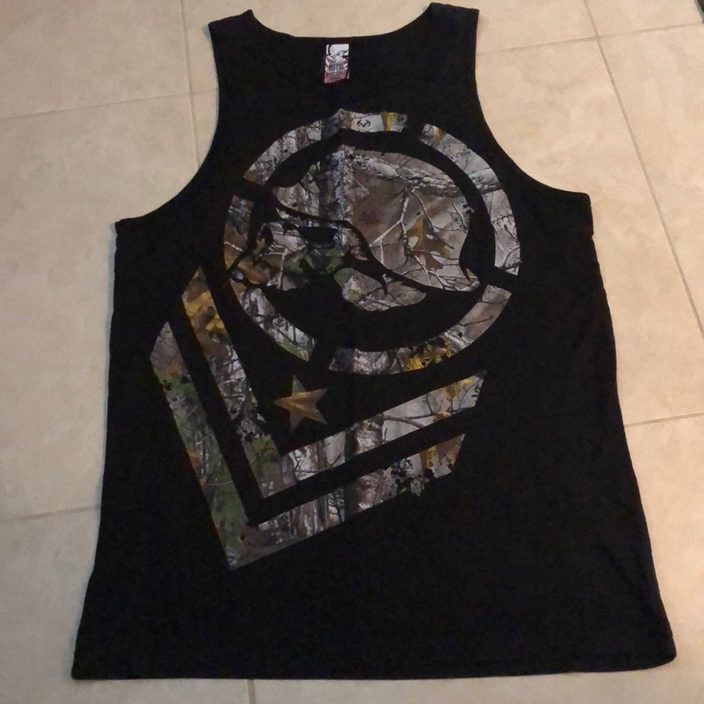 Mens metal mulisha tank